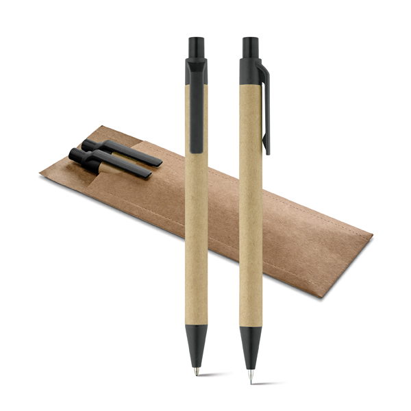 91846 – LEAF Conjunto de esferográfica e lapiseira