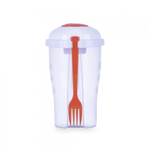 Copo-Salada-850ml-com-Garfo-e-Suporte-para-Molho-LARANJA